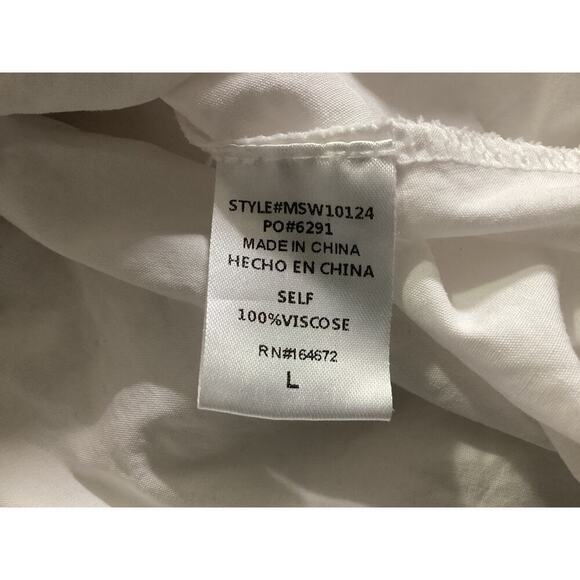 &merci Mixed Media Cable Detail Sweater maroon & white L - Picture 6 of 7